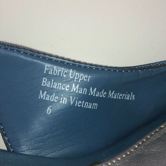 COACH and Four Blue Peep Toe Heels Pumps Shoes ((size 6)) - Picture 6 of 8